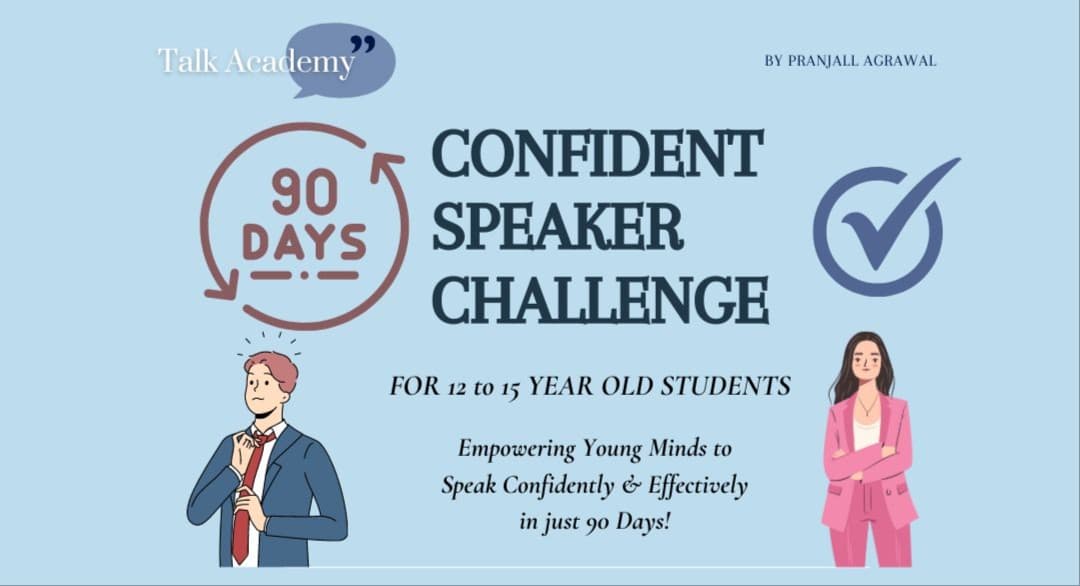 WEBNARS TRIAL CLASS FOR 90 DAYS CONFIDENT SPEAKER CHALLENGE